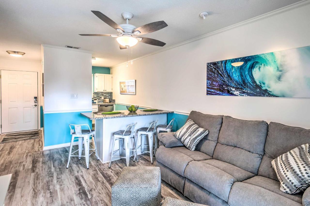 Surfside Beach Escape With Pool - Walk To Ocean! Миртл-Бич Экстерьер фото