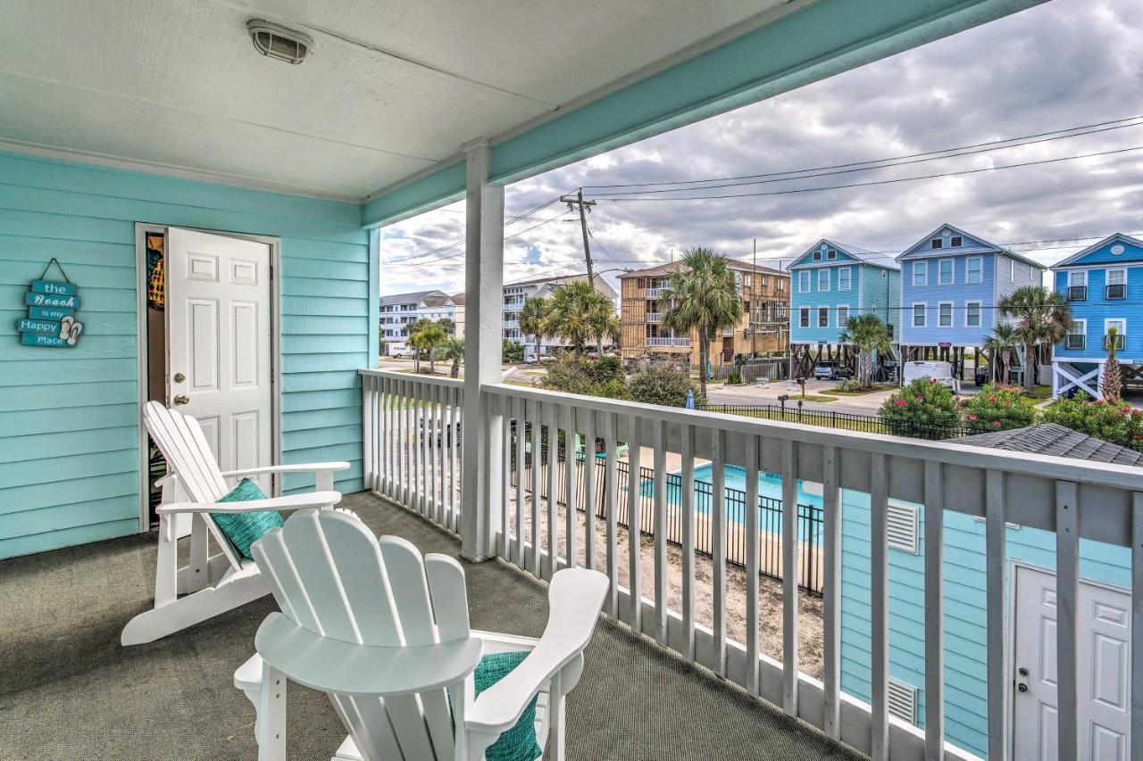 Surfside Beach Escape With Pool - Walk To Ocean! Миртл-Бич Экстерьер фото