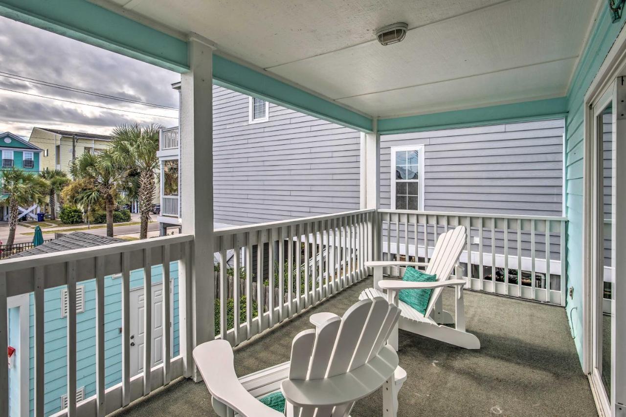 Surfside Beach Escape With Pool - Walk To Ocean! Миртл-Бич Экстерьер фото