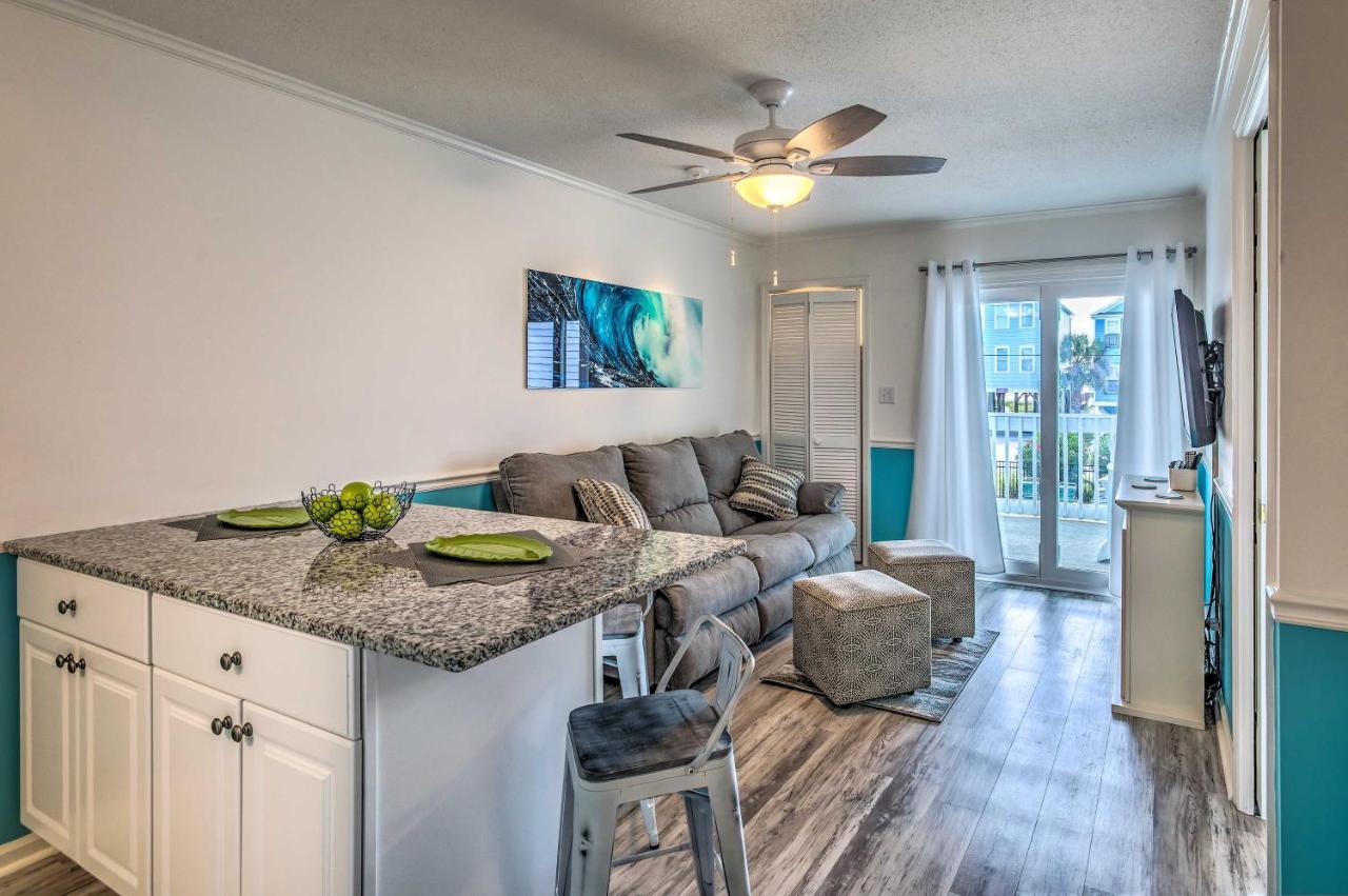 Surfside Beach Escape With Pool - Walk To Ocean! Миртл-Бич Экстерьер фото